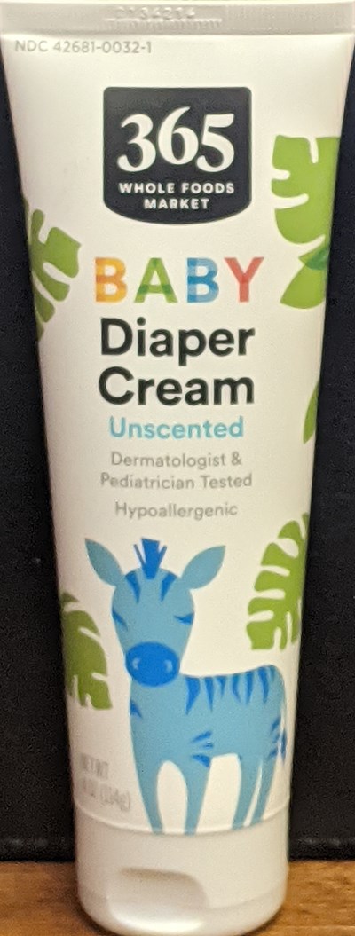 Wf Diaper Cream Tube Front (Wf Diaper Cream Tube Front)